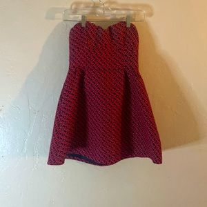 Jack BB Dakota pink and black 50’s style dress